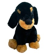 Kuddle Me Toys Plush Rottweiler Dog 14&quot; Black Brown Stuffed Animal Toy - $509.93 MXN