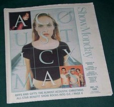 Fiona Apple Show Newspaper Supplement Vintage 1999 - £19.63 GBP