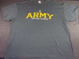 DISCONTINUED GRAY UNITED STATES ARMY SHORT SLEEVE T-SHIRT 2XL - $21.77