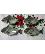 Au Bain Marie Paris 4 Salt Dishes Fishes, 4 1/4&quot;[95h] - $47.52 CAD