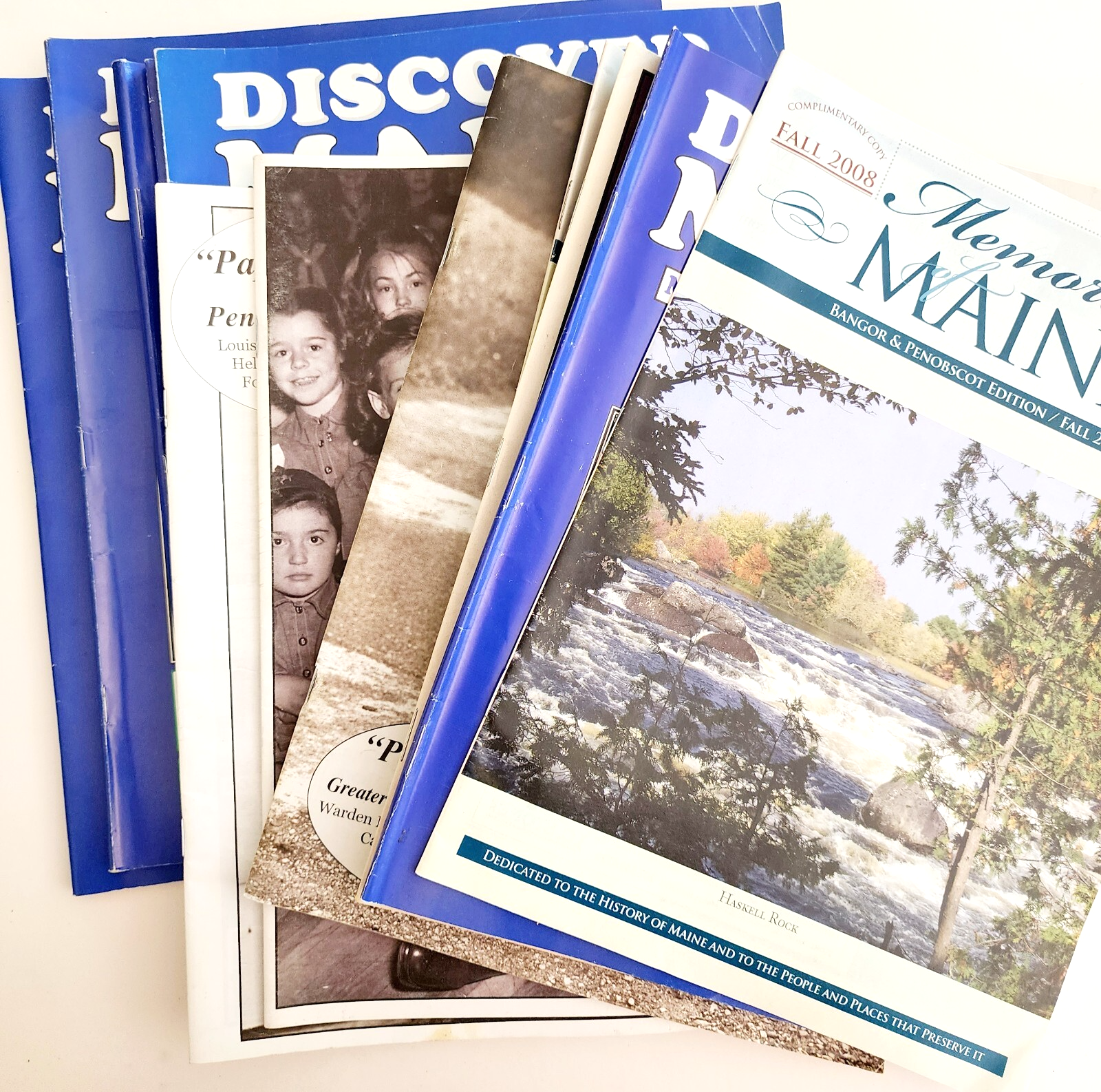 2000s Lot Of 14 Maine Magazines History Discovery Paper Talks Memories DWUU Item image 2