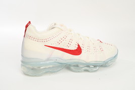 Nike Air VaporMax Flyknit 2023 Mens Sneakers Shoes White Red - £125.05 GBP+