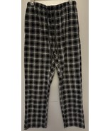 Beverly Hills Polo Club Mens Pajama Lounge Pants Plaid Fleece Small - $226.45 MXN