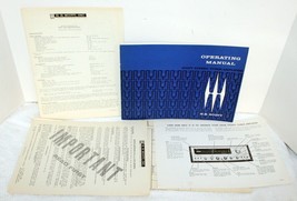 Vintage 1964 Scott 340B Stereo Receiver Operating Instruction Manual &amp; S... - $99.99