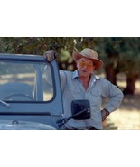 President Ronald Reagan leaning on a Jeep at his California ranch Photo ... - £7.05 GBP+
