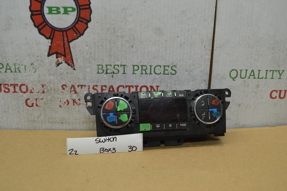 2007-11 GMC Acadia AC Temperature Climate Control 25775006 Unit 30-z2 Bx 3 - $35.27