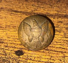 VINTAGE US Union Eagle General Service Button from Civil War - $39.59