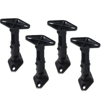 VideoSecu 4 Black Universal Satellite Speaker Mounts/Brackets for Walls ... - £26.72 GBP