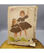 Vintage Sewing PATTERN McCalls 6496, Child Girl Dress with Attached Pett... - £18.53 GBP