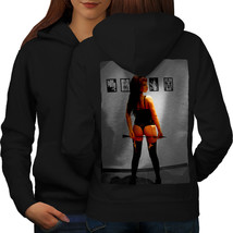 Dominatrix Redhead Sweatshirt Hoody Sexy Ginger Women Hoodie Back - $21.99