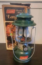 Coleman Lantern 1969 Model 220 220F Double Mantle Green Sunshine of Night Box - $98.01