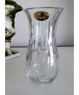 BRAND NEW Czech Crystal Vase by Block~24% Lead Crystal~Mint~The Perfect ... - £43.05 GBP