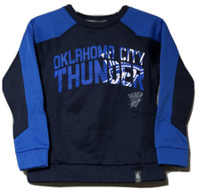 NBA Oklahoma City Thunder Boys Youth Blue Sweatshirt Size 5/6 New - £7.82 GBP
