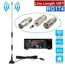 Magnetic Fm/Am Hd Indoor Digital Radio Antenna Signal Stereo Receiver Bo... - $16.99