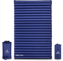 Hikenture Double Sleeping Pad, Extra Thick 3 Point 75 Inch Camping, Cot (Large). - £81.28 GBP
