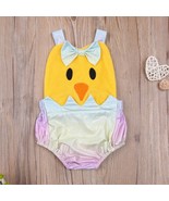 NWT Easter Chick Baby Girls Romper Jumpsuit Outfit - £8.64 GBP