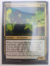 Glowspore Shaman Magic The Gathering Guilds Of Ravnica 173 Elf Shaman - $2.16