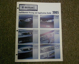 2005 Suzuki Aerio SX Forenza Wagon Verona Confidential Prix Application ... - £16.22 GBP