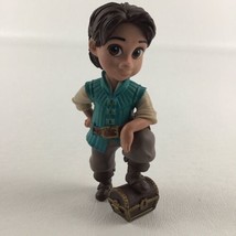 Disney Animator&#39;s Collection Tangled Flynn Rider Deluxe PVC 3&quot; Figure Topper Toy - £19.42 GBP