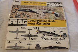 1/72 Scale Frog, Focke Wulf TA152H Airplane Kit #F236F NO Box - £22.43 GBP