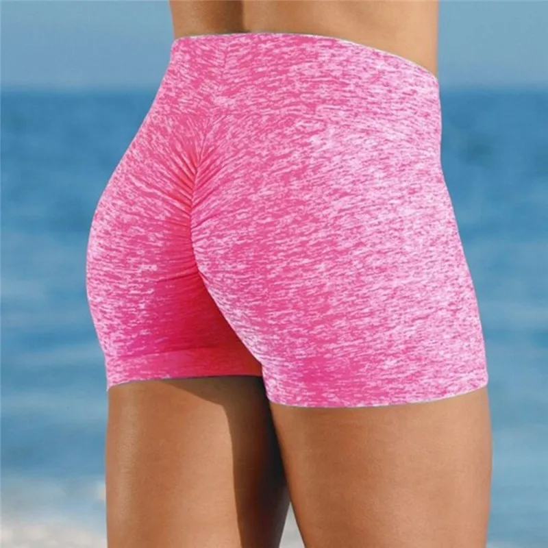 High Waist Workout Shorts Vital Seamless Fitness Yoga Shorts Scrunch Butt Yoga R - $104.15