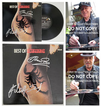 Klaus Meine Rudolf Schenker signed Best of Scorpions album COA exact pro... - £432.82 GBP