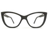 Upland Eyeglasses Frames Q355+M8 BOK Brown Wood Sharp Cat Eye 52-16-140 - $93.28
