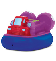 Airboat Bath Buddy Squirter - Floating Airboat Rubber Bath Toy Vehicle - £20.42 GBP
