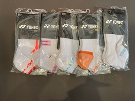 Yonex 2017 Sports Socks Women Badminton Tennis Sports Ankle Socks 5pcs 7... - £16.19 GBP