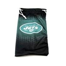 New York Jets Sunglasses Bag Drawstring Microfiber Pouch NFL Official Merch - $11.07