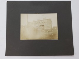 Antique Photograph Denver Pa S C Hassler Baker Horse Carriage Building - £71.18 GBP