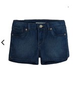 Girl Size 4 Levi&#39;s Shorty Shorts Stretchy Denim New With Tags - $12.87 CAD