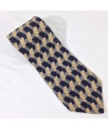 Guess American Classics Mens Blue Tan Abstract Neck Tie 58&quot;x 4&quot; New - $20.49 CAD