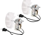 2 Bathroom Exhaust Vent Motors w/ Wheel For Ancient Air King NuTone 667 ... - £53.61 GBP