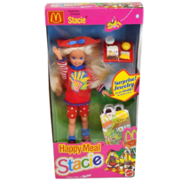 Vintage 1993 Mcdonald&#39;s Barbie Happy Meal Stacie Doll # 11474 Nrfb Original Box - £43.77 GBP