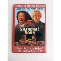 Shanghai Noon Exclusive Bonus Edition Movie Promo Pin Button - £6.46 GBP