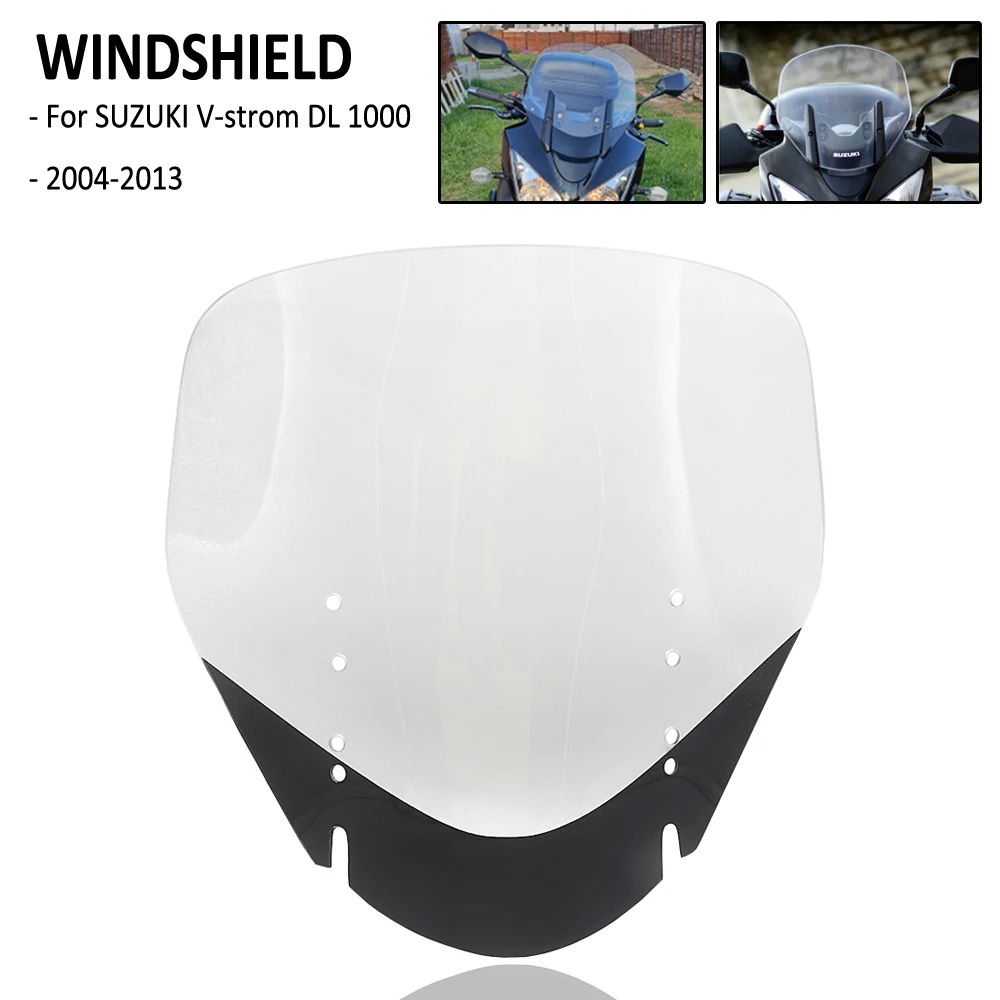 Motorcycle Windscreen Windshield Wind Deflector Protector Shield Screen ... - £193.85 GBP