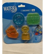 Pool Dive Toys Game Water Sun and Fun Dive Gems Pool Toys - $53.49 MXN