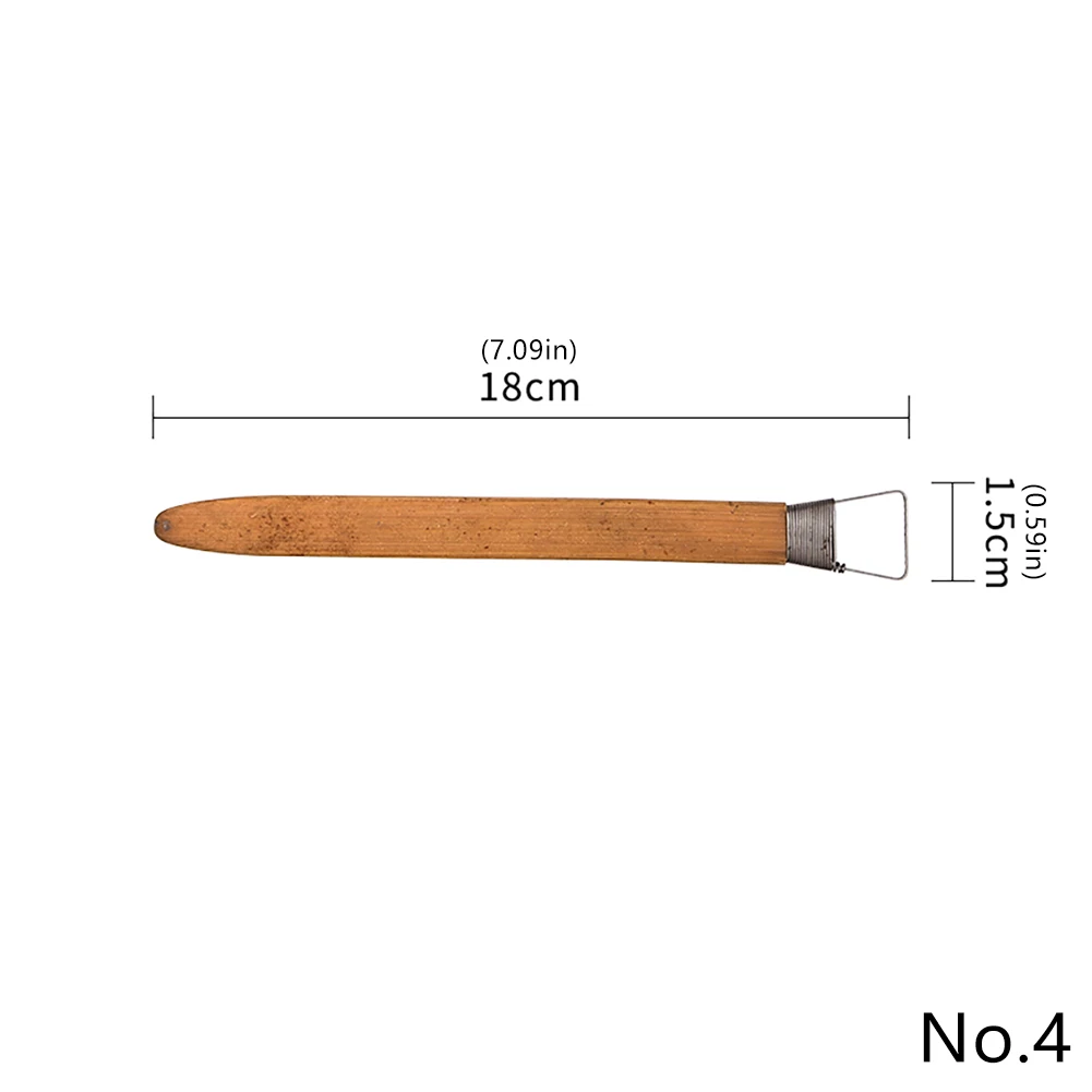 Pottery Clay Scraper Tool Widen Sawtooth Clay Texture Tool Paste Amendin... - $8.06