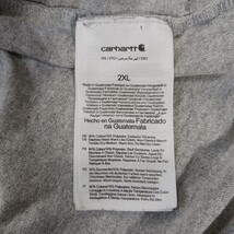 Carhartt K87 HGY Men's Gray Pocket Cotton Blend Short Sleeve T-Shirt Size 2XL image 8