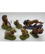 Disney Parks Set of 6 Lion King PVC Figures Mufasa, Scar, Simba, Timon e... - €7,46 EUR