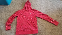 Rare Garçons Nike Air Jordan (sur Tous) Sweat Capuche Rouge Noir Blanc X... - $23.74