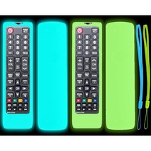 2 Pack Glow Case For Samsung Smart Tv Bn59-01199F Bn59-01301A Bn59-01315A Remote - £19.65 GBP