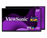 ViewSonic VG2448-PF 24 Inch IPS 1080p Ergonomic Monitor with Built-In Pr... - £206.97 GBP+