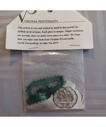 STATE OF VIRGINIA PEWTER ORNAMENT 3&quot; - $9.50 CAD