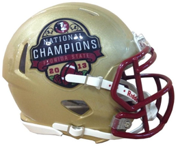Florida Seminoles 2013 Championship Mini Speed Helmet - $48.49