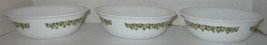3 Vintage Corelle Crazy Daisy Spring Blossom Soup Cereal Bowls - $18.81