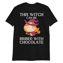 PersonalizedBee This Witch Can Be Bribed with Chocolate Halloween Costume Women  - £14.62 GBP+