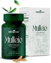 KIKI Green MULLEIO Lung Health Capsules: Herbal Supplement for Lung Cleanse, - £32.28 GBP