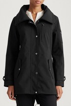 Lauren Ralph Lauren Softshell Packable Hood Jacket Black, Small NEW W TAG - £95.54 GBP